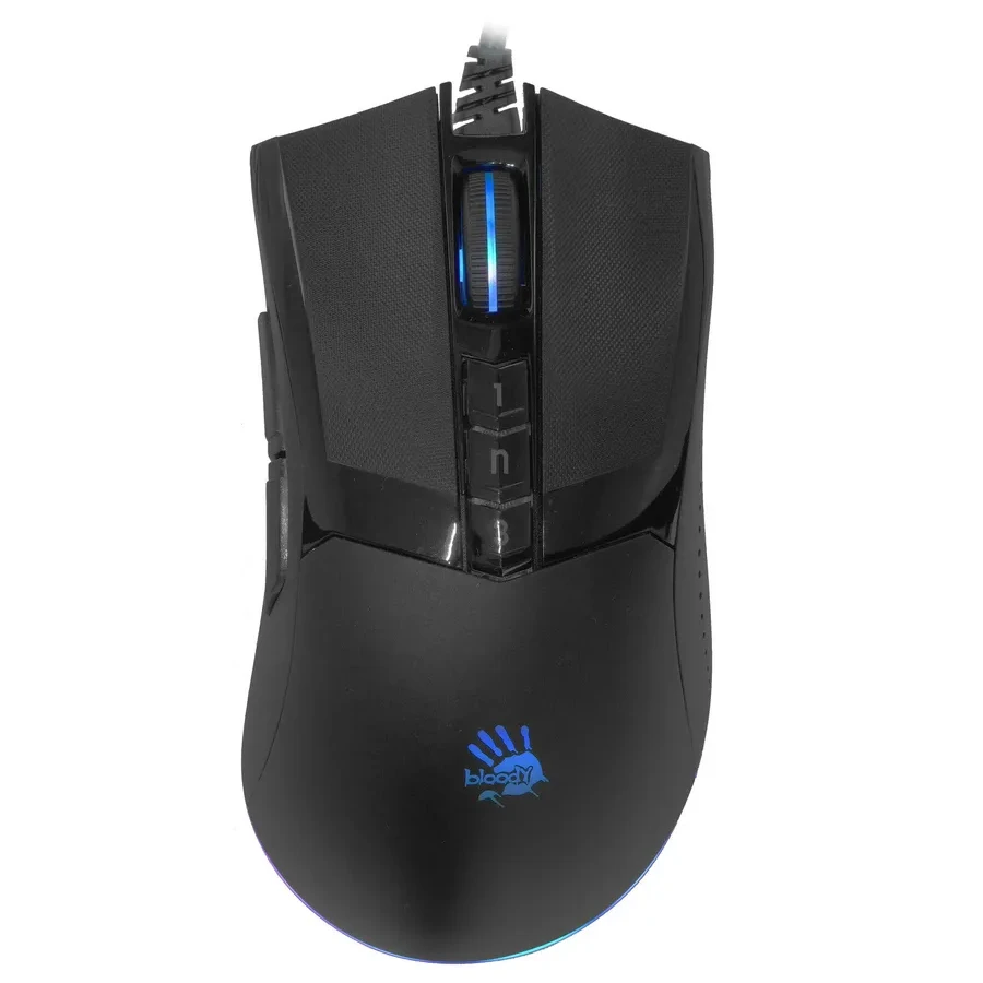 Игровая мышь Bloody W90Pro, проводная, Black