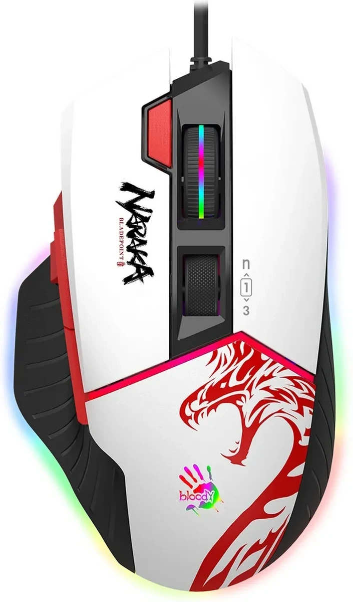 Игровая мышь Bloody W95Ultra, проводная, Naraka