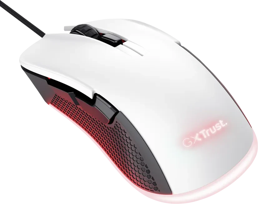 Игровая мышь Trust GXT 922W YBAR, белый — 2