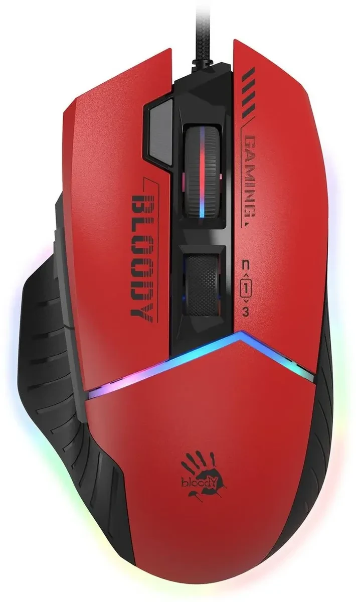Мышь игровая Bloody W95Ultra Sports Red