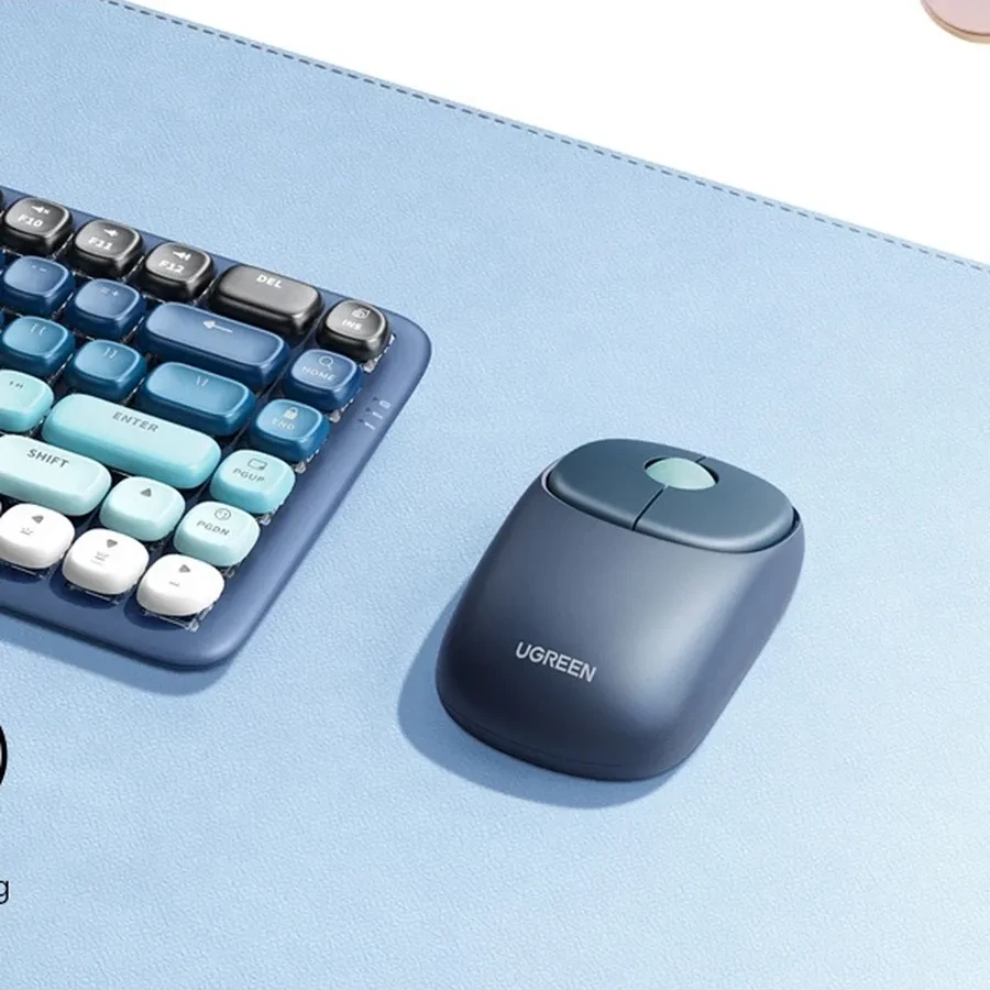 Беспроводная мышь UGREEN MU102 FUN+ Wireless Mouse Blue/No AA Battery inside, 90538 — 3