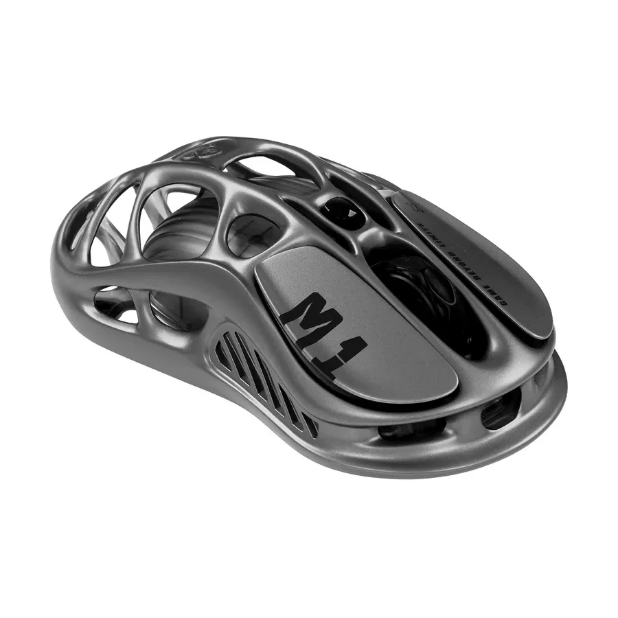 Мышь GravaStar Mercury M1 Pro, Wireless, BT 5.1/2.4GHz, (PAW3395) 26000 dpi, 5 buttons, USB, Gray — 3