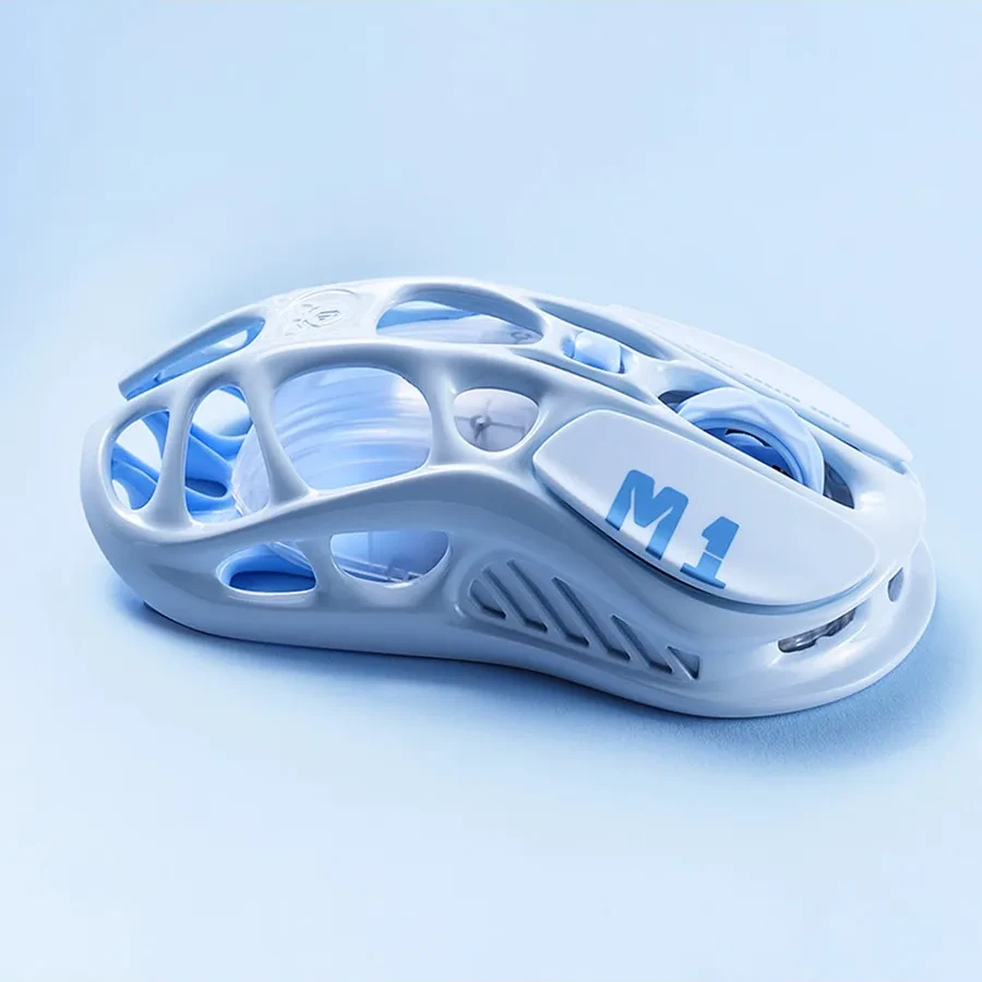 Мышь GravaStar Mercury M1 Pro, Wireless, BT/2.4GHz/cable, (PAW3395) 26000 dpi, 5 buttons,USB,Blue