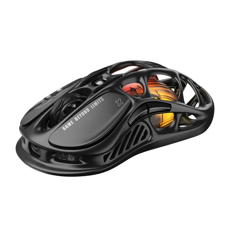 Мышь GravaStar Mercury M2, Wireless, BT5.1/2.4GHz, (PAW3395) 26000 dpi, 5 buttons, USB, Black — 3