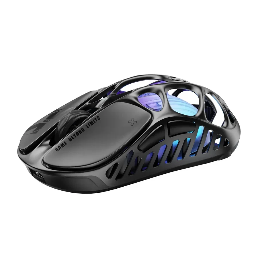 Мышь GravaStar Mercury X Pro 8K, Wireless, BT 5.1/2.4GHz, Optical 32000 dpi, 5 buttons, USB, Black — 3