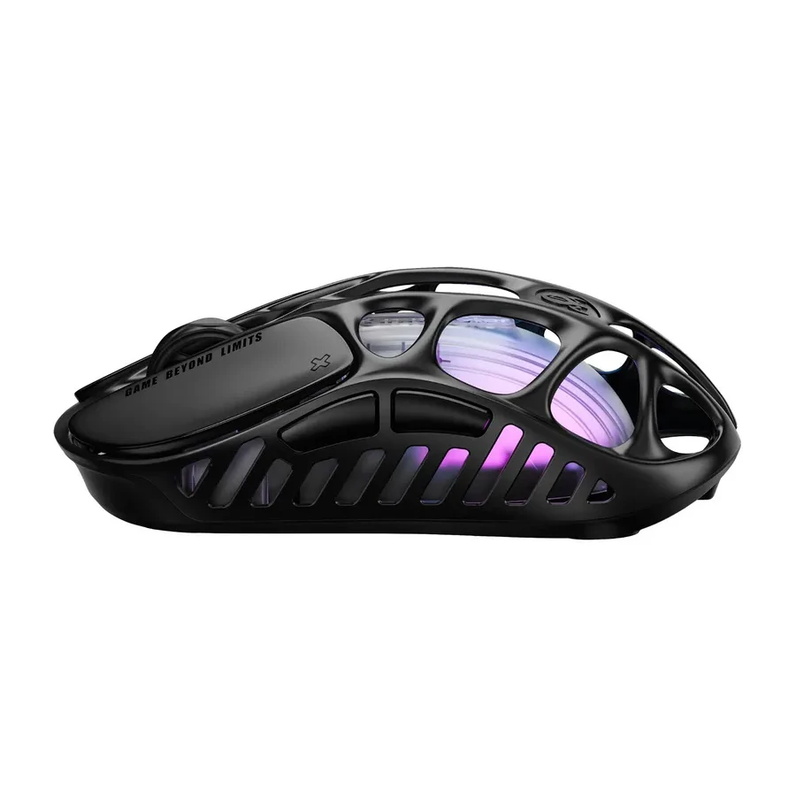 Мышь GravaStar Mercury X, Wireless, BT 5.1/2.4GHz, Optical 32000 dpi, 5 buttons, USB, Galaxy Black — 2