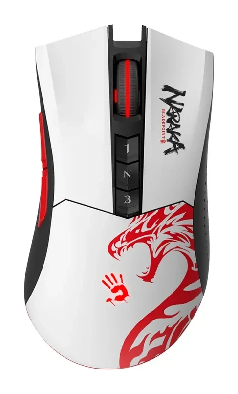 Мышь игровая беспроводная Bloody R90Plus Naraka <2.4GHz, 5000CPI, 60H>