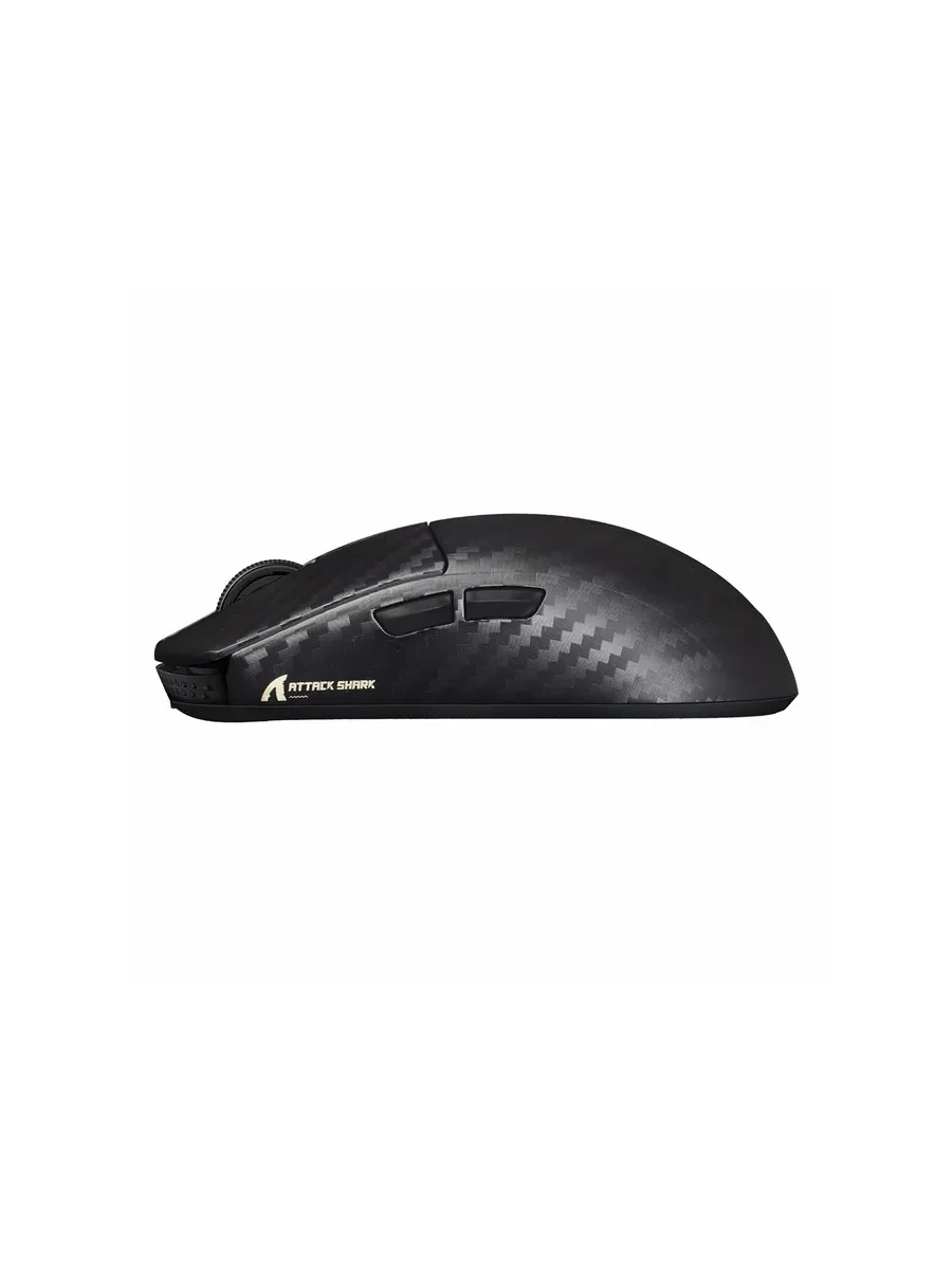 Мышь ATTACK SHARK R11 Ultra Phantom Shark, Optical 42000 dpi, BT/2.4GHz/USB, black — 3