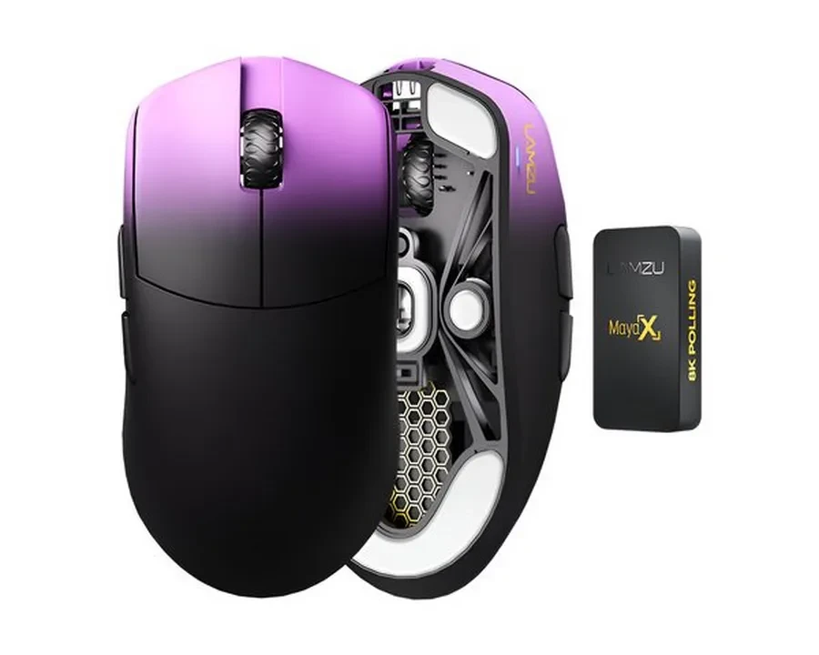 Мышь LAMZU Maya X Mouse, Purple Shadow — 2
