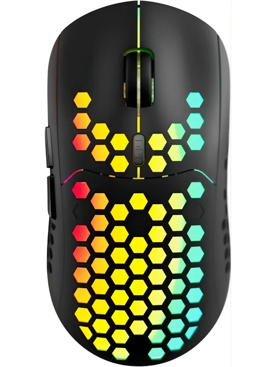 Мышь Canyon 7keys Gaming 2.4G wireless mouse, KA8 sensor, DPI up to 1600, rubber coating on panel, Huano 1million switch, 45cm PVC cable, ABS material. 400mAh battery, size: 125.8*63.7*41mm, weight: 95g, Black