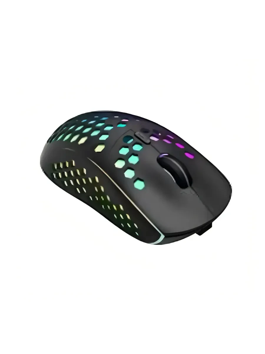 Мышь Canyon 7keys Gaming 2.4G wireless mouse, KA8 sensor, DPI up to 1600, rubber coating on panel, Huano 1million switch, 45cm PVC cable, ABS material. 400mAh battery, size: 125.8*63.7*41mm, weight: 95g, Black — 2