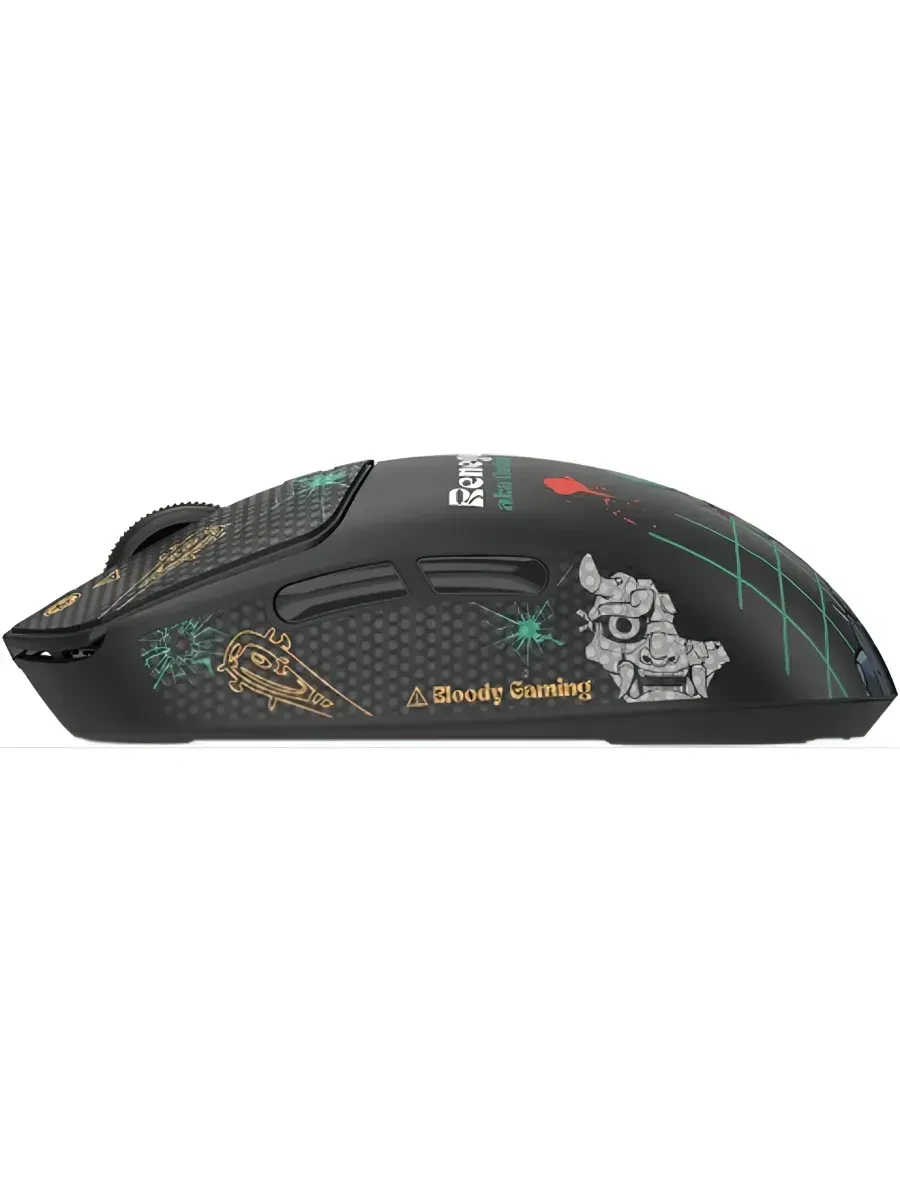 Мышь A4Tech Bloody R72 Ultra Duo Renegade,Black Midnight,Gaming,Wireless,Optical,20000dpi,300mAh,USB — 3