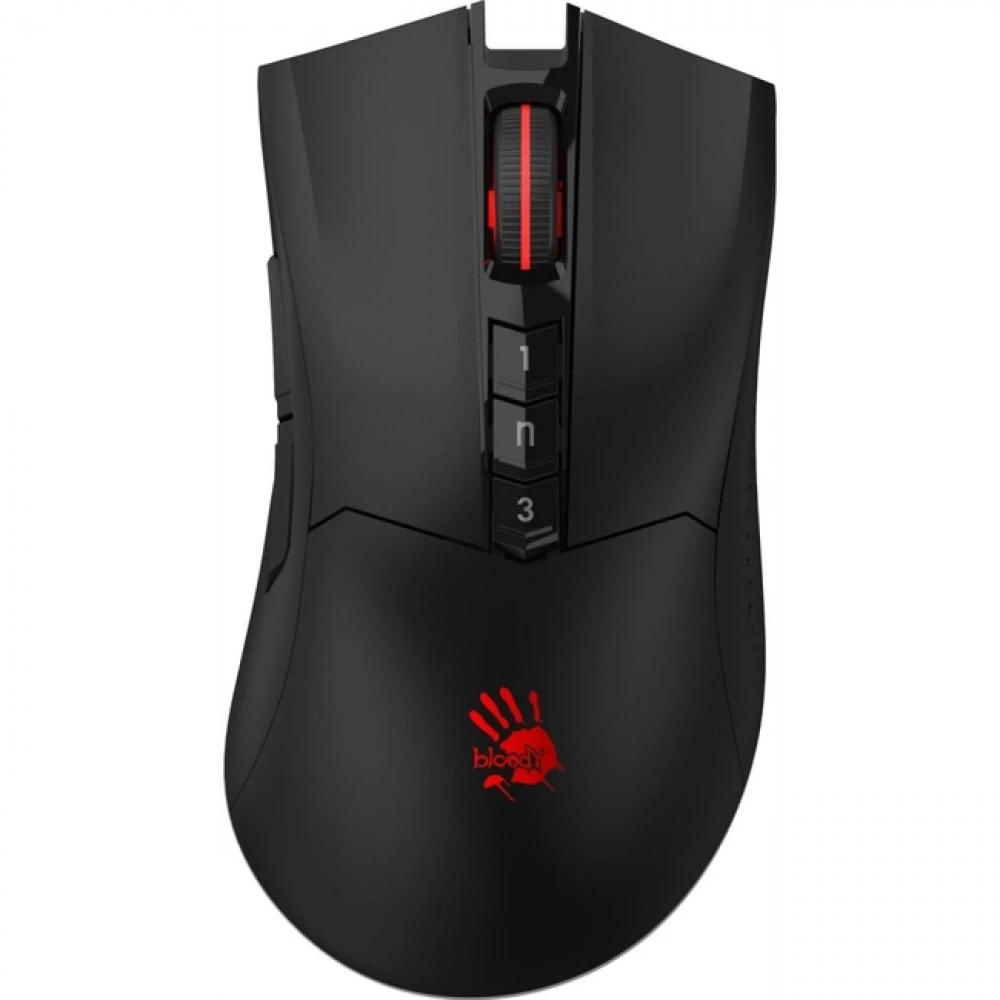 Мышь A4Tech Bloody R90 Plus, Stone Black, Wireless, Gaming, Optical, 5000dpi, USB — 3