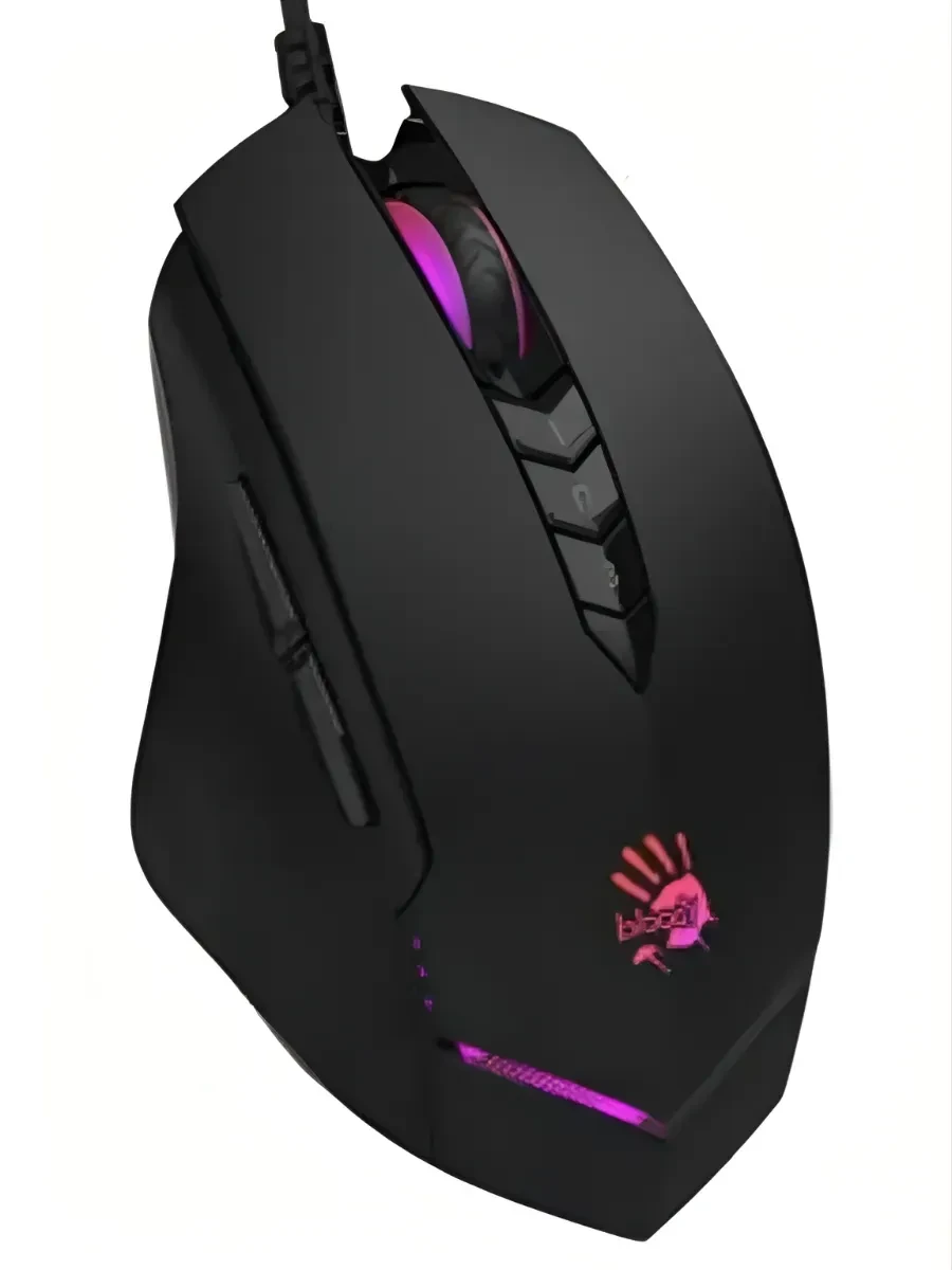 Мышь A4Tech Bloody V8M Max, Black, Wired, Gaming, Optical, 3200dpi, USB — 2