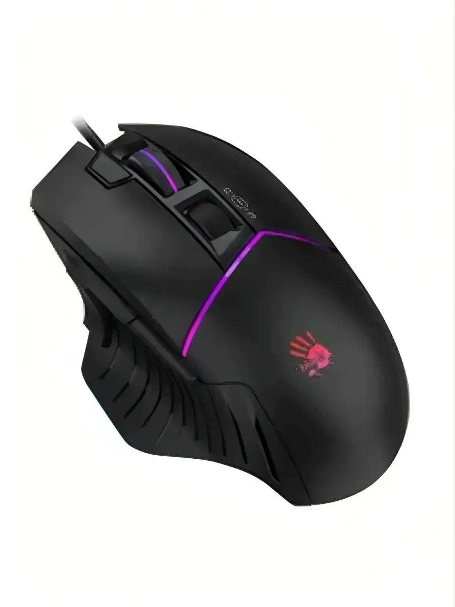 Мышь A4Tech Bloody W95 Max, Black, Wired, Gaming, Optical, 12000dpi, RGB backlight, USB — 2