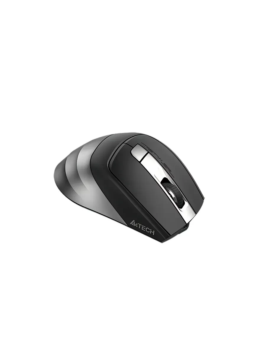 Мышь A4Tech Fstyler FG45CS Air2, Stone Grey, Wireless, Optical, 2000dpi, 2.4GHz, Li-Ion, USB — 2