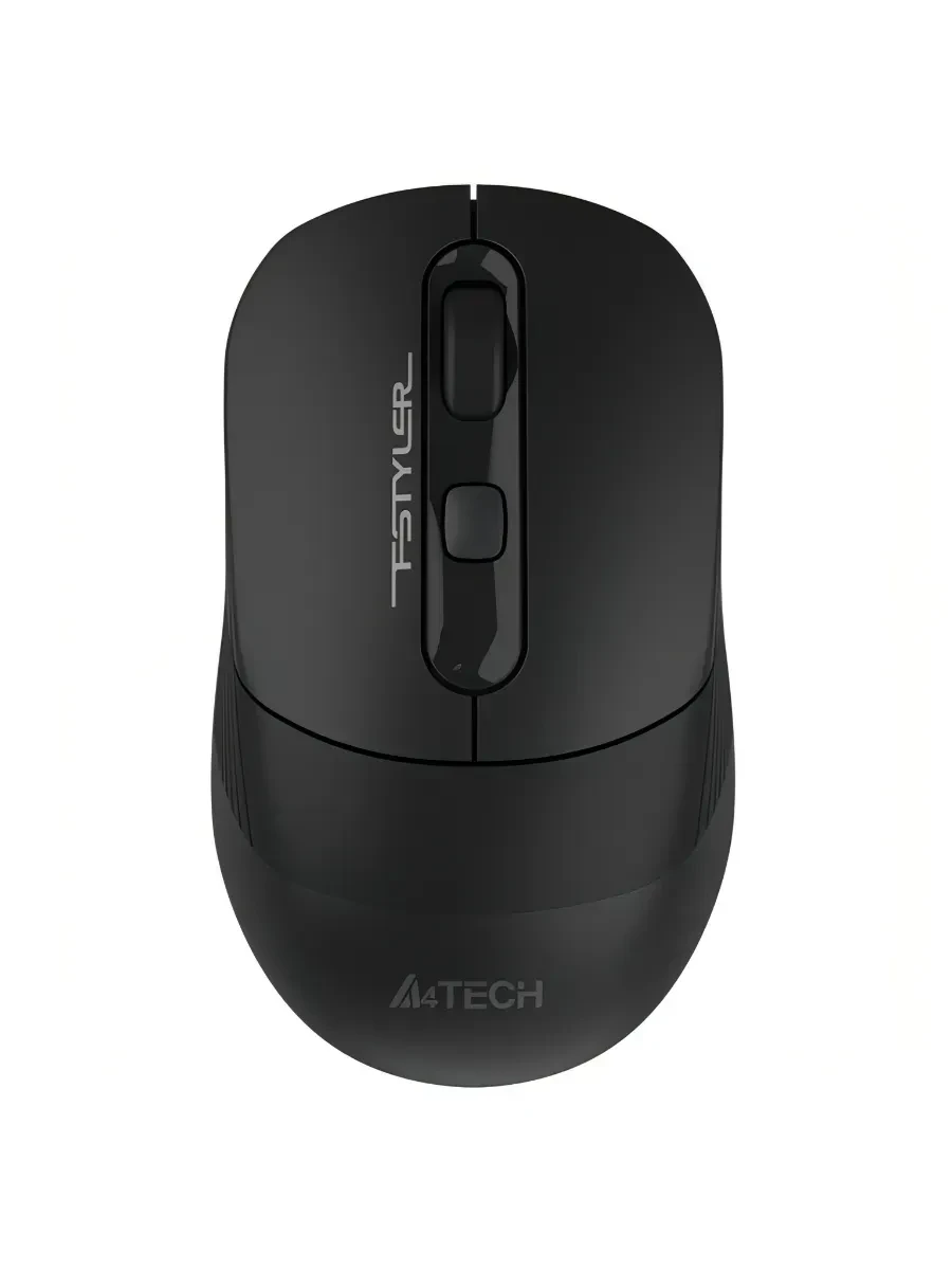 Мышь A4Tech Fstyler FB10CS, Stone Black, Wireless, Optical, 2400dpi, BT, USB — 2