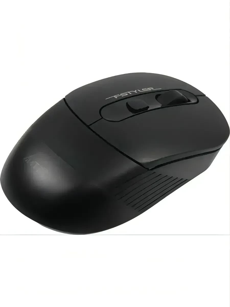 Мышь A4Tech Fstyler FB10CS, Stone Black, Wireless, Optical, 2400dpi, BT, USB — 3