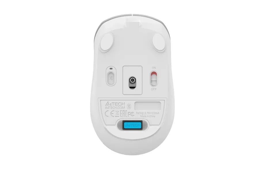 Мышь A4Tech Fstyler FB26CS AIR, Wireless, Optical, 2000dpi, 2.4GHz, USB, Icy White — 2