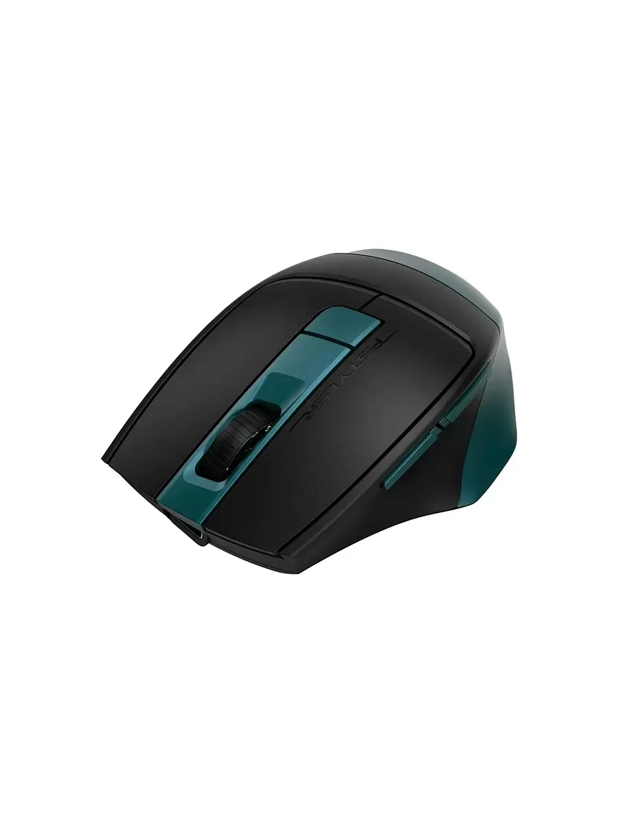 Мышь A4Tech Fstyler FB35C, Midnight Green, Wireless, Optical, 2400dpi, BT, USB — 3