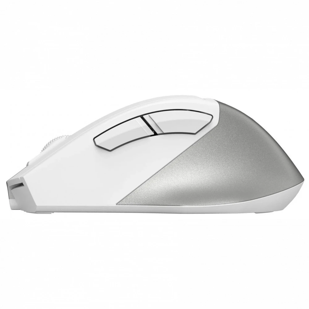 Мышь A4Tech Fstyler FB45CS Air2, Silver White, Wireless, Optical, 2000dpi, BT, 2.4GHz, Li-Ion, USB — 5