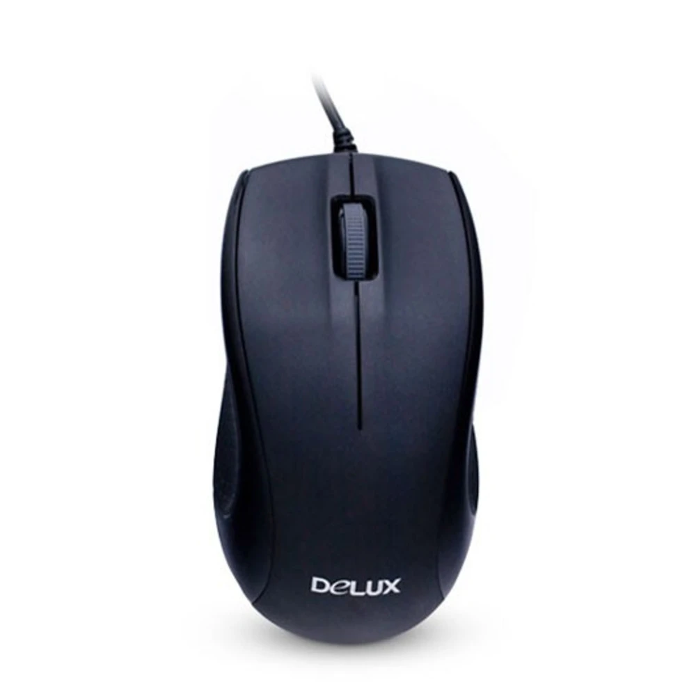 Мышь Delux DLM-375, Black, USB — 2
