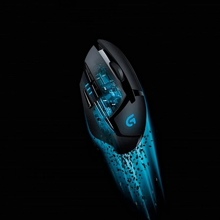 Мышь Logitech G402, Black, USB