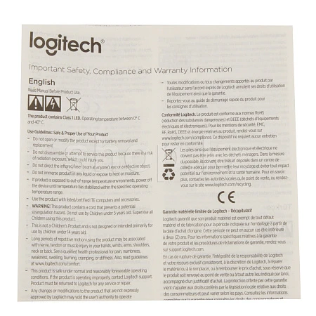 Мышь Logitech M90, Grey, USB — 4