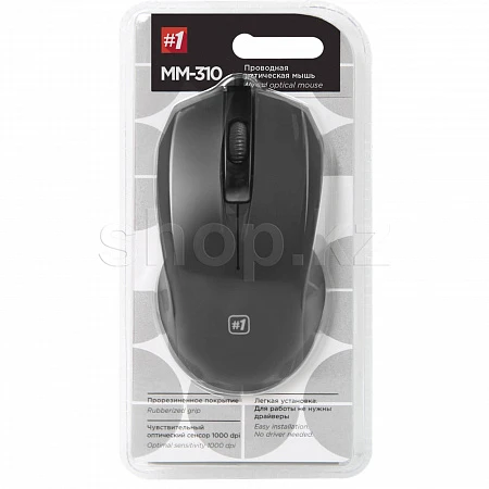 Мышь Defender MM-310, Black, USB — 2