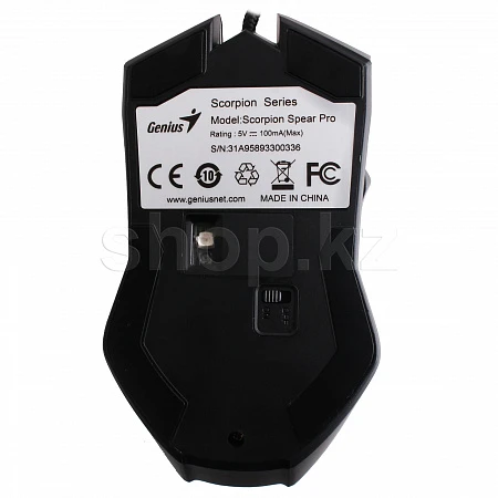 Мышь Genius Scorpion Spear Pro, Black, USB — 4