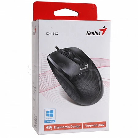 Мышь Genius DX-150X, Red, USB