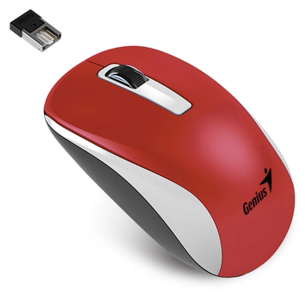 Мышь Genius NX-7010, White-Red, USB — 4