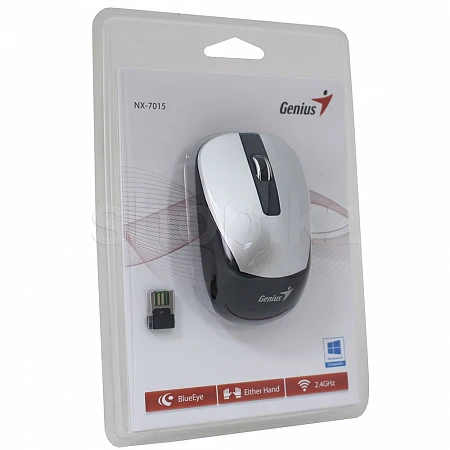 Мышь Genius NX-7015, Silver, USB — 3