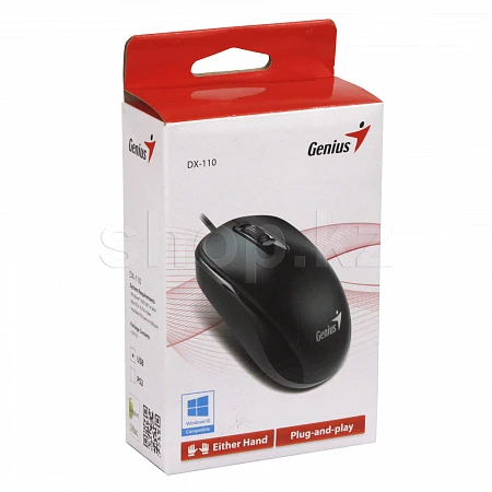 Мышь Genius DX-110, Red, USB — 4