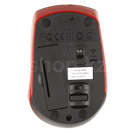 Мышь Genius NX-8006S, Red-Black, USB — 4