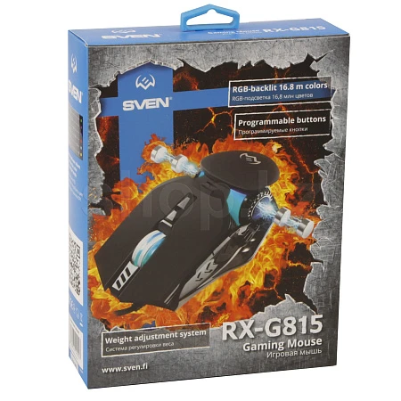 Мышь Sven RX-G815, Black, USB — 5