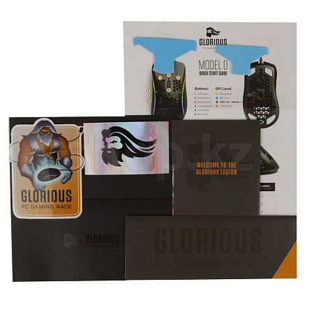 Мышь Glorious Model D GD-White, Matte White, USB — 5