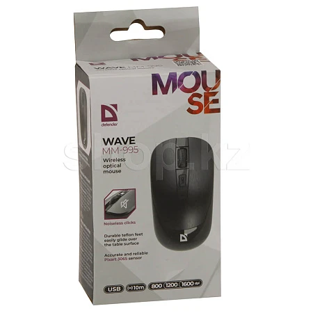 Мышь Defender Wave MM-995, Black — 5
