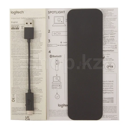 Презентер Logitech Spotlight Presentation Remote, Bluetooth, лазерный, радиус 30 м — 3