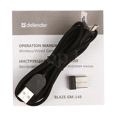 Мышь Defender Blaze GM-148, Black, USB — 5