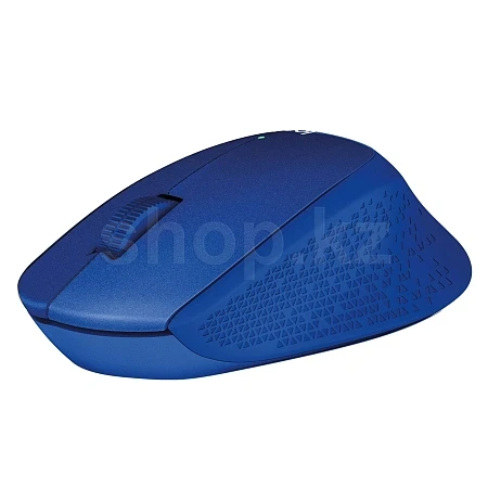 Мышь Logitech M330 Silent Plus, беспроводная, синяя — 2