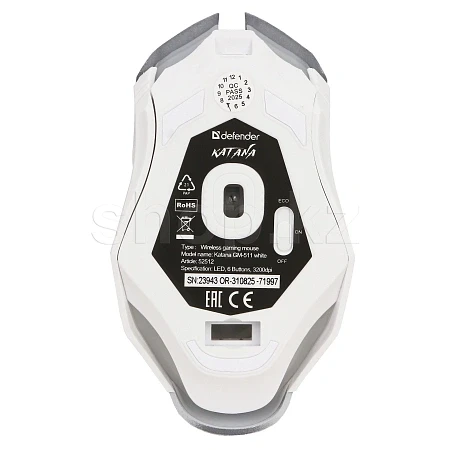 Мышь Defender Katana GM-511, White, USB — 5