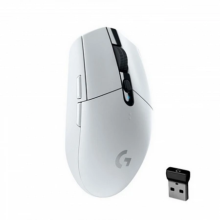 Мышь Logitech G305 Lightspeed, White, USB — 3