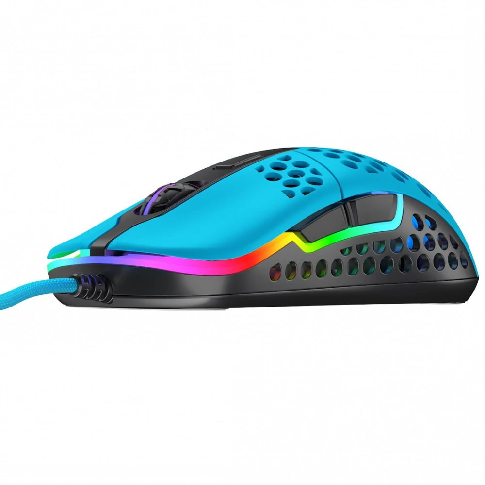 Мышь Xtrfy M42 RGB, Miami Blue, Wired, Gaming, Optical, 16000dpi, RGB backlight, USB		м — 2