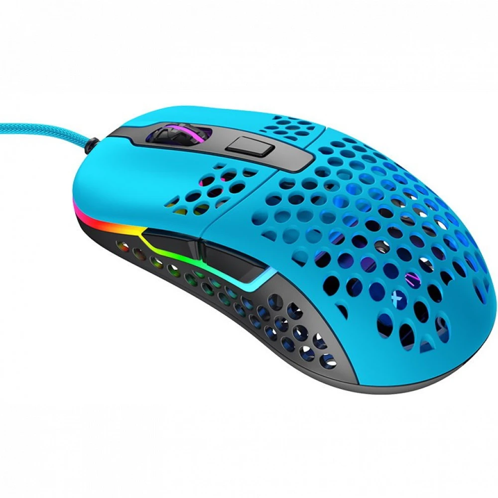 Мышь Xtrfy M42 RGB, Miami Blue, Wired, Gaming, Optical, 16000dpi, RGB backlight, USB		м — 4