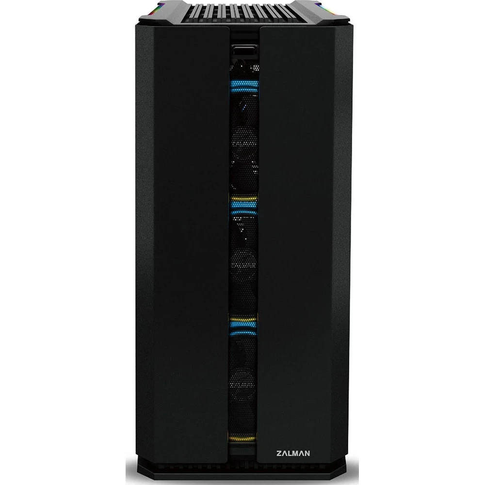Корпус Zalman X3, Midi Tower, ATX, Black, 2x3.5"/2x2.5", 2xUSB, 2xUSB3.0, RGB — 2