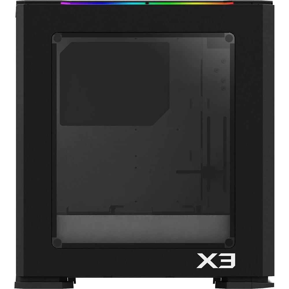 Корпус Zalman X3, Midi Tower, ATX, Black, 2x3.5"/2x2.5", 2xUSB, 2xUSB3.0, RGB — 3