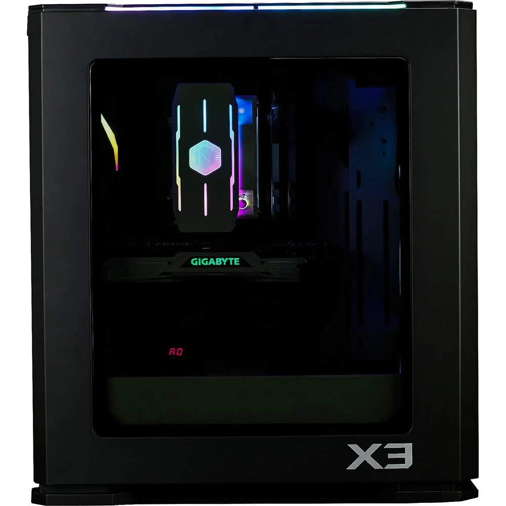 Корпус Zalman X3, Midi Tower, ATX, Black, 2x3.5"/2x2.5", 2xUSB, 2xUSB3.0, RGB — 4