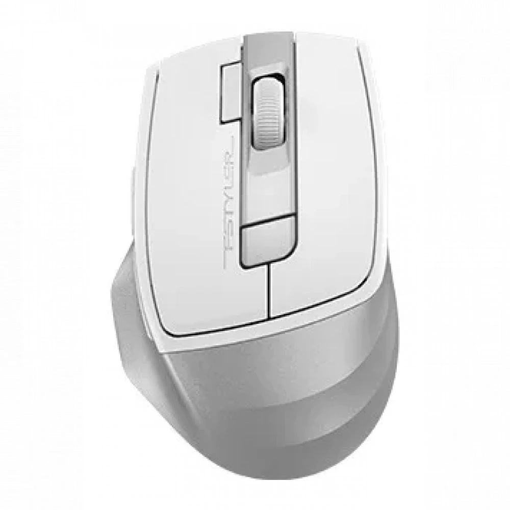 Мышь A4Tech Fstyler FG45CS Air2, Silver White, Wireless, Optical, 2000dpi, 2.4GHz, Li-Ion, USB