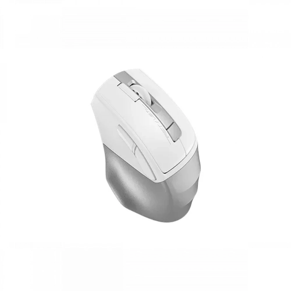 Мышь A4Tech Fstyler FG45CS Air2, Silver White, Wireless, Optical, 2000dpi, 2.4GHz, Li-Ion, USB — 2
